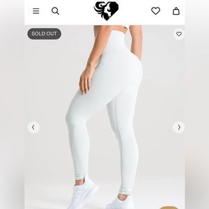 Women’s Best Power Seamless leggings Wasshed Light Grey